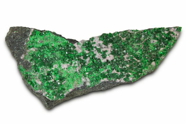 Sparkling Green Uvarovite Garnets - Russia #380022